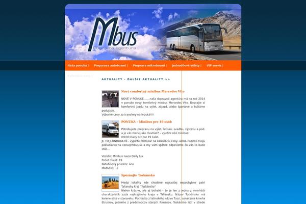 mbus theme websites examples