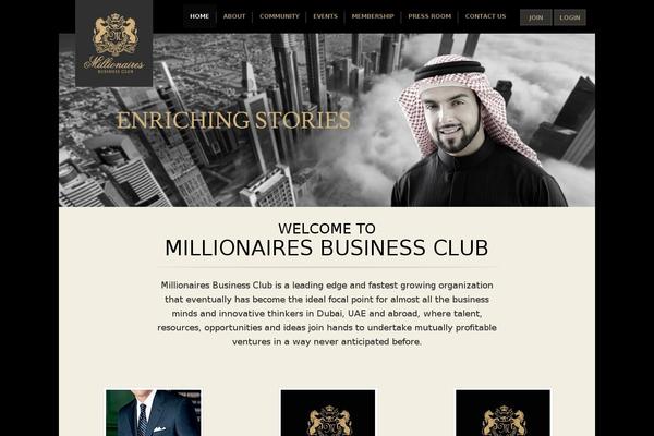 Mbc theme site design template sample