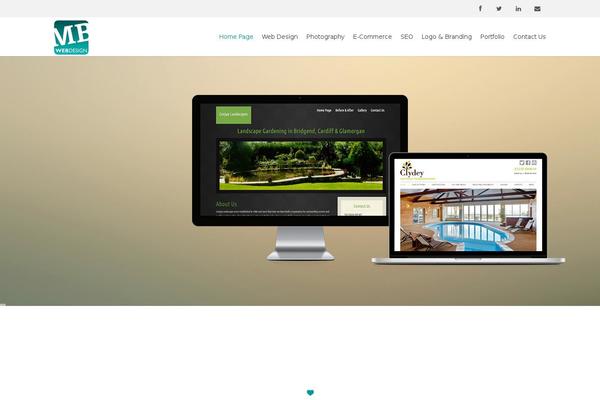 mbwebdesign.co.uk site used Mbwebdesign