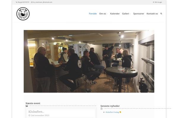 Route theme site design template sample