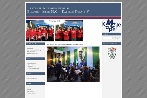Ad Clerum 10 theme site design template sample