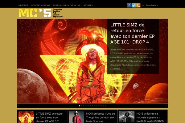 Organic_tech theme site design template sample
