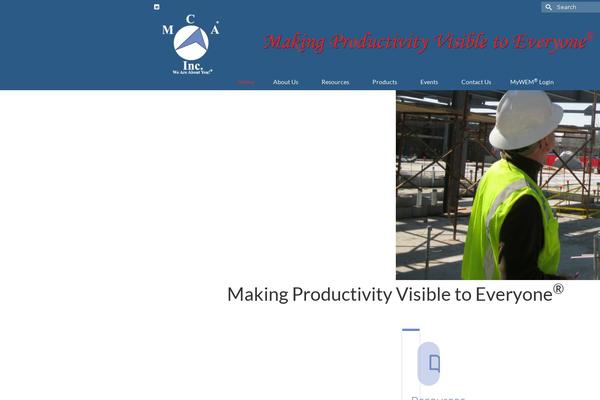 Site using TablePress plugin