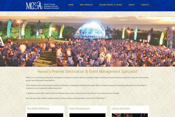 THEONE theme site design template sample