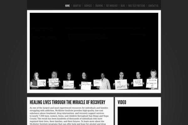 Big Easy theme site design template sample