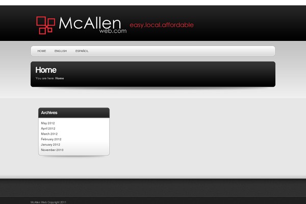Phenomenon theme site design template sample