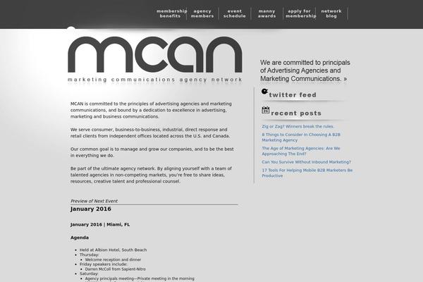 Thesis 1.8 theme site design template sample