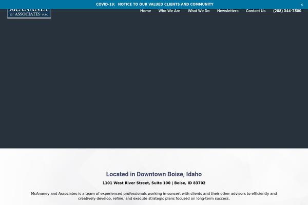 WizeLaw theme site design template sample