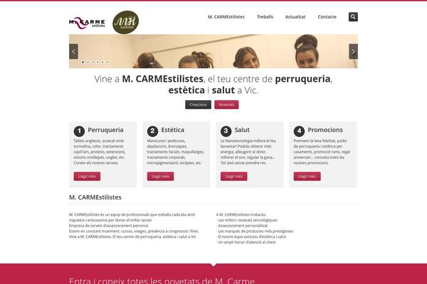 Inceptio theme site design template sample