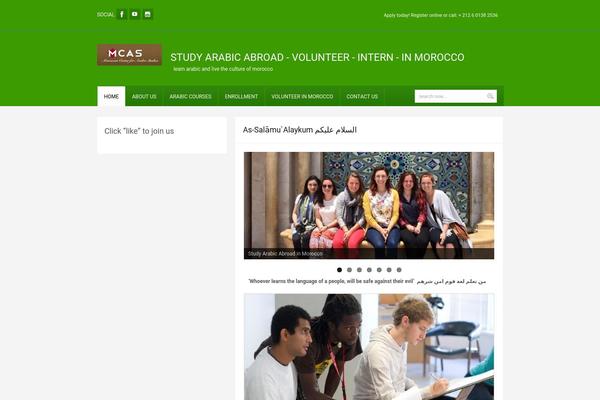 WP Education theme site design template sample