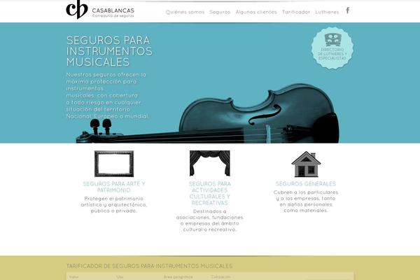 mcasablancas.com site used Casablancas