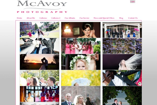 Ego theme site design template sample