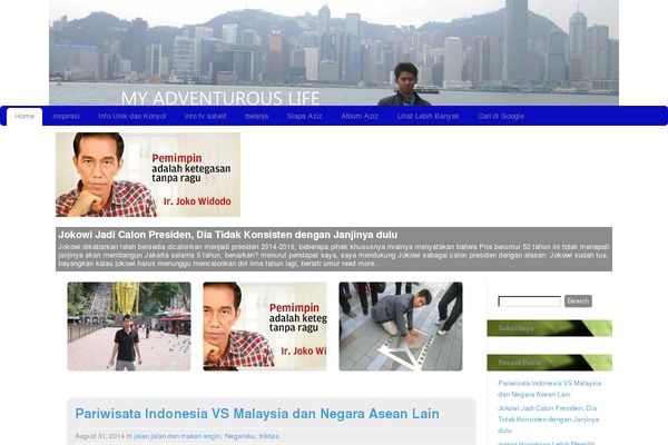 Custom Community theme site design template sample
