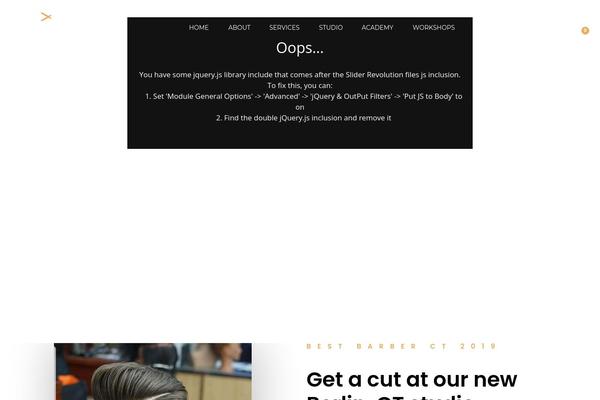 Site using Mrbara-vc-addons plugin