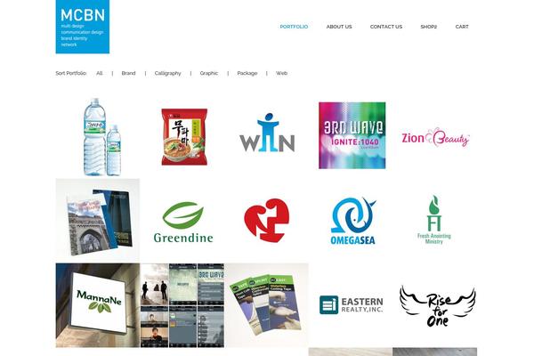 Stockholm theme site design template sample