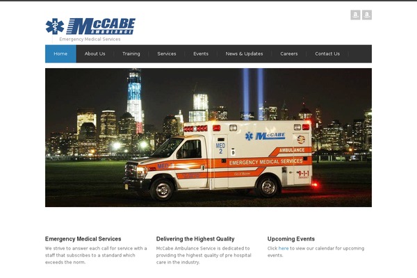mccabeambulance.com site used Centum