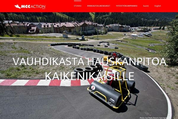 TheFox theme site design template sample