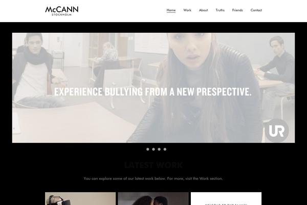 Semplice4 theme site design template sample