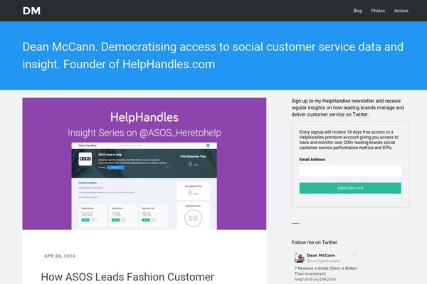mccanndean.com site used Orb