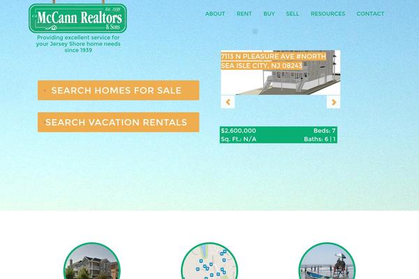 Parallax Pro theme site design template sample