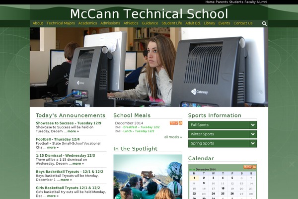 Site using FT Calendar plugin