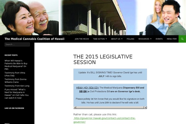 Site using Facebook Widget plugin