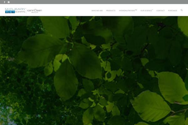 mcclearyscientific.com site used Enfold