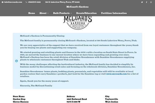 Site using The Events Calendar plugin