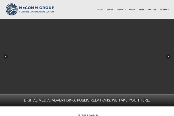 Site using FitText.js, a jQuery plugin for inflating web type plugin