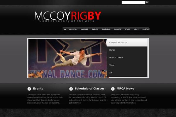 mccoyrigbyarts.com site used Spitz