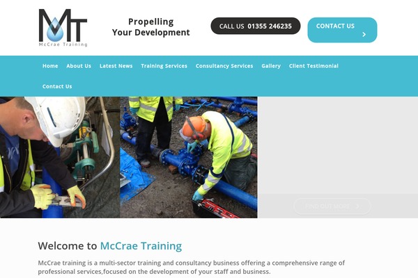 mccraetraining.co.uk site used Vantage