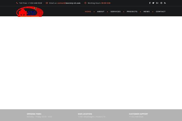 Archi theme site design template sample