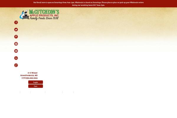 Storefront Child theme site design template sample