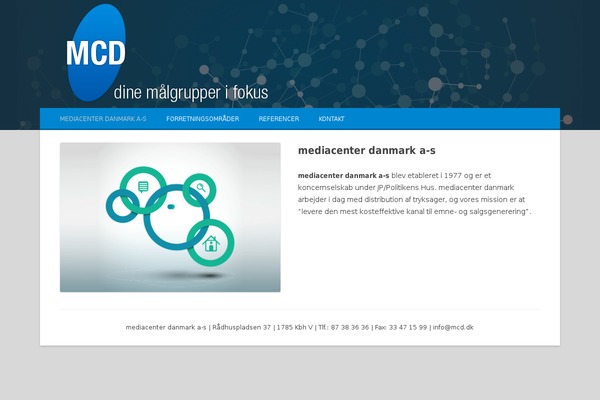 Mcd theme site design template sample