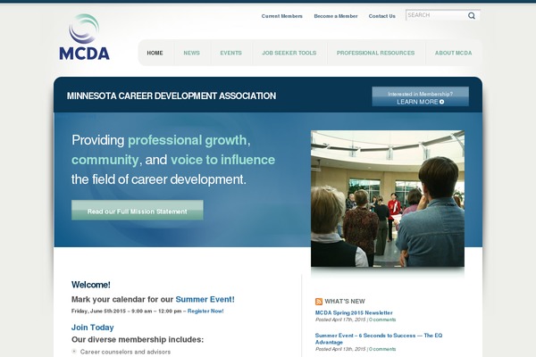 mcda.net site used Mcda