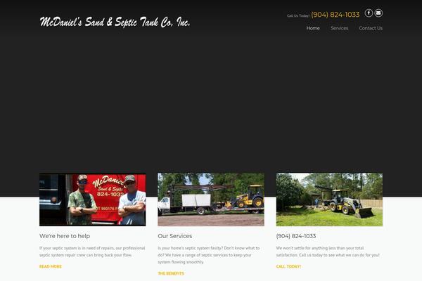 Construction theme site design template sample