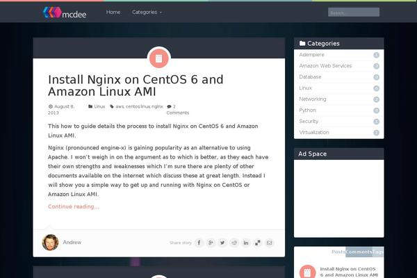 Keilir theme site design template sample