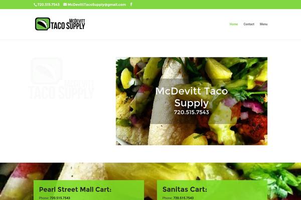 Volumes theme site design template sample
