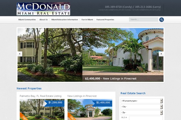 Locality theme site design template sample