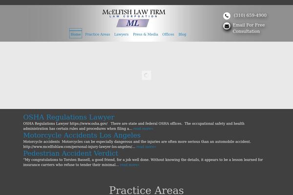 mcelfishlaw.com site used Lawyers