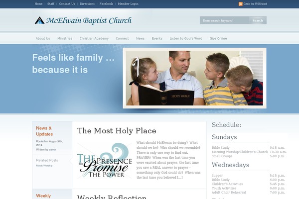 OpenAir theme site design template sample