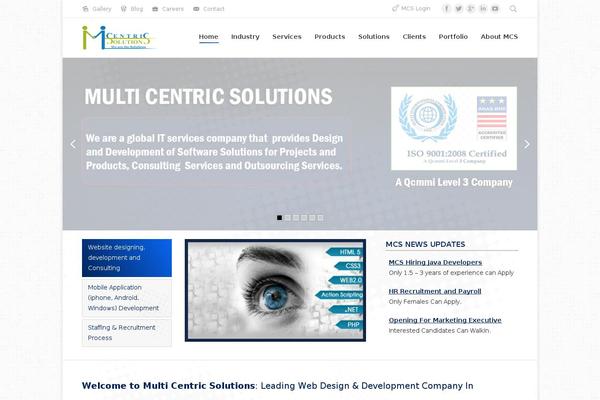 mcentricsolutions.com site used Mcs