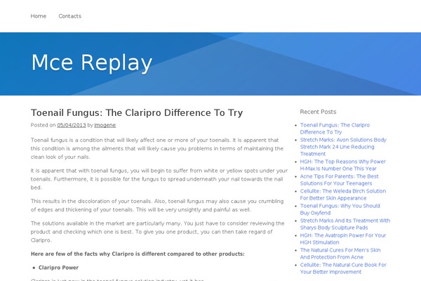 Toothpaste theme site design template sample
