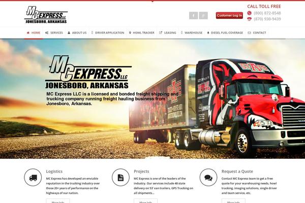 Er Leaf theme site design template sample