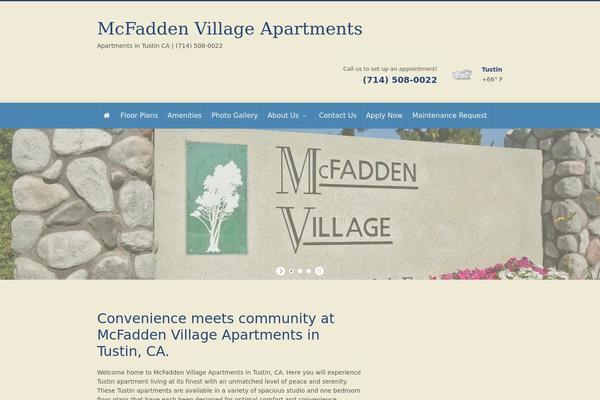 mcfaddenvillageapts.com site used Dignitas-themes