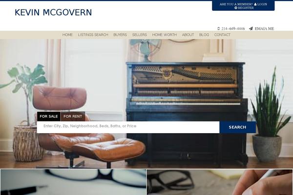 Site using Real Estate Website Builder plugin