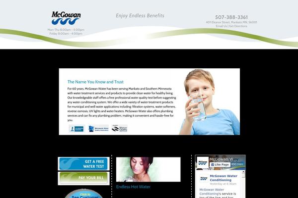 mcgowanwater.com site used RT-Theme 15
