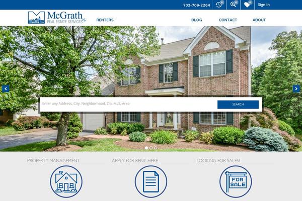 mcgrathrealestate.com site used Theme6a