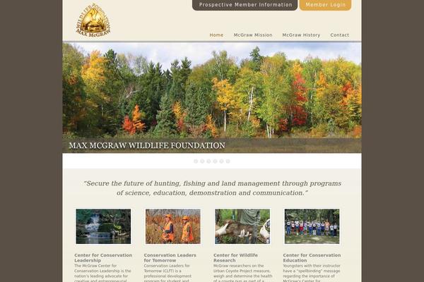 mcgrawwildlife.org site used Mcgraw