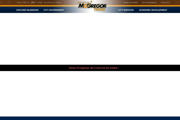 mcgregor-texas.com site used City2016